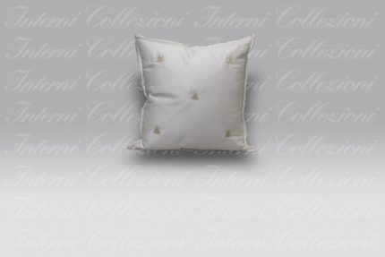 Cuscino Api Satin bianco-beige Mastro Raphael