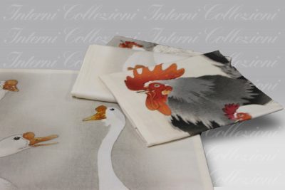 Set 4 Tovaglioli Artissima 3956 Gallo Tag House