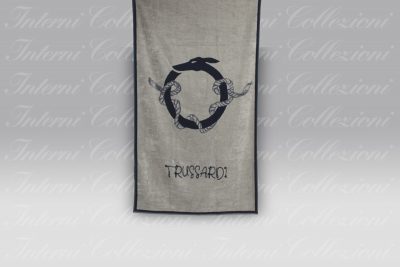 Telo Mare Rope blu Trussardi