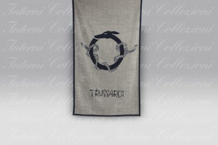 Telo Mare Rope blu Trussardi