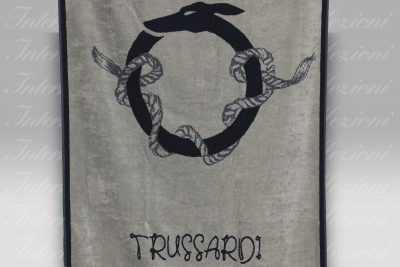 Telo Mare Rope blu Trussardi