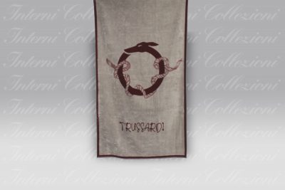 Telo Mare Rope bordeaux Trussardi