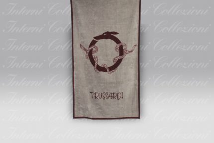 Telo Mare Rope bordeaux Trussardi