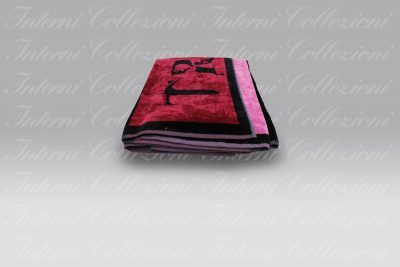 Telo Mare Stripes bordeaux Trussardi