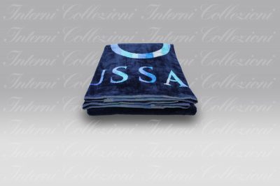 Telo Mare Wave blu Trussardi