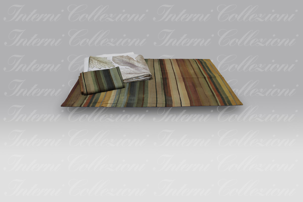Completo Lenzuola Foliage Tessitura Toscana telerie Completo Lenzuola Foliage Tessitura Toscana telerie