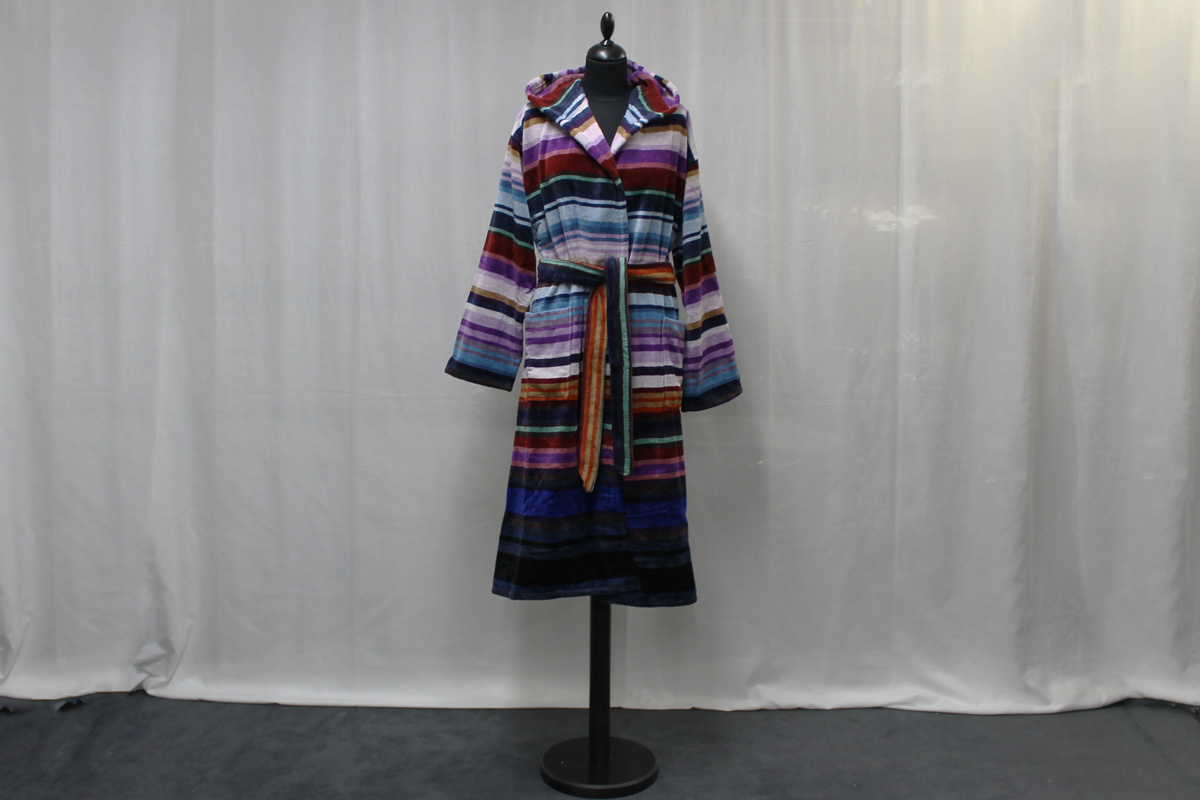 Accappatoio Cesar blu multicolor Missoni Accappatoio Cesar blu multicolor Missoni