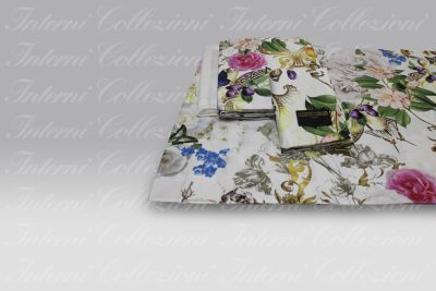 Completo Letto Blaze bianco Roberto Cavalli