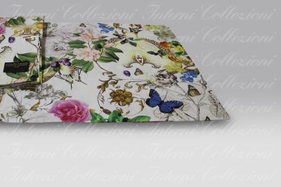 Completo Letto Blaze bianco Roberto Cavalli