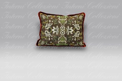 Cuscino Rose de Damas embroidered Designers Guild
