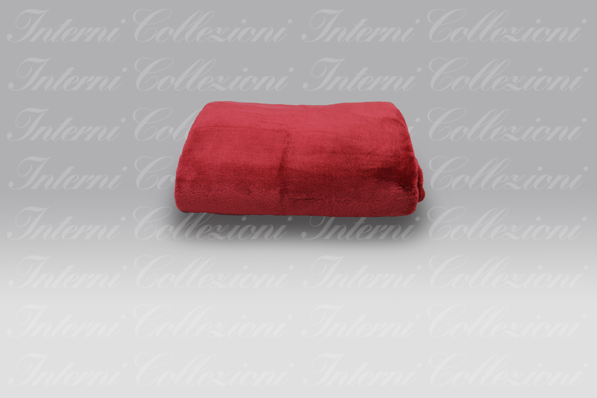 Plaid Nuvola rosso Dea Plaid Nuvola rosso Dea