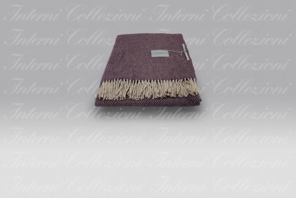 Plaid Sienna melanzana-beige Cecchi&Cecchi Agolab