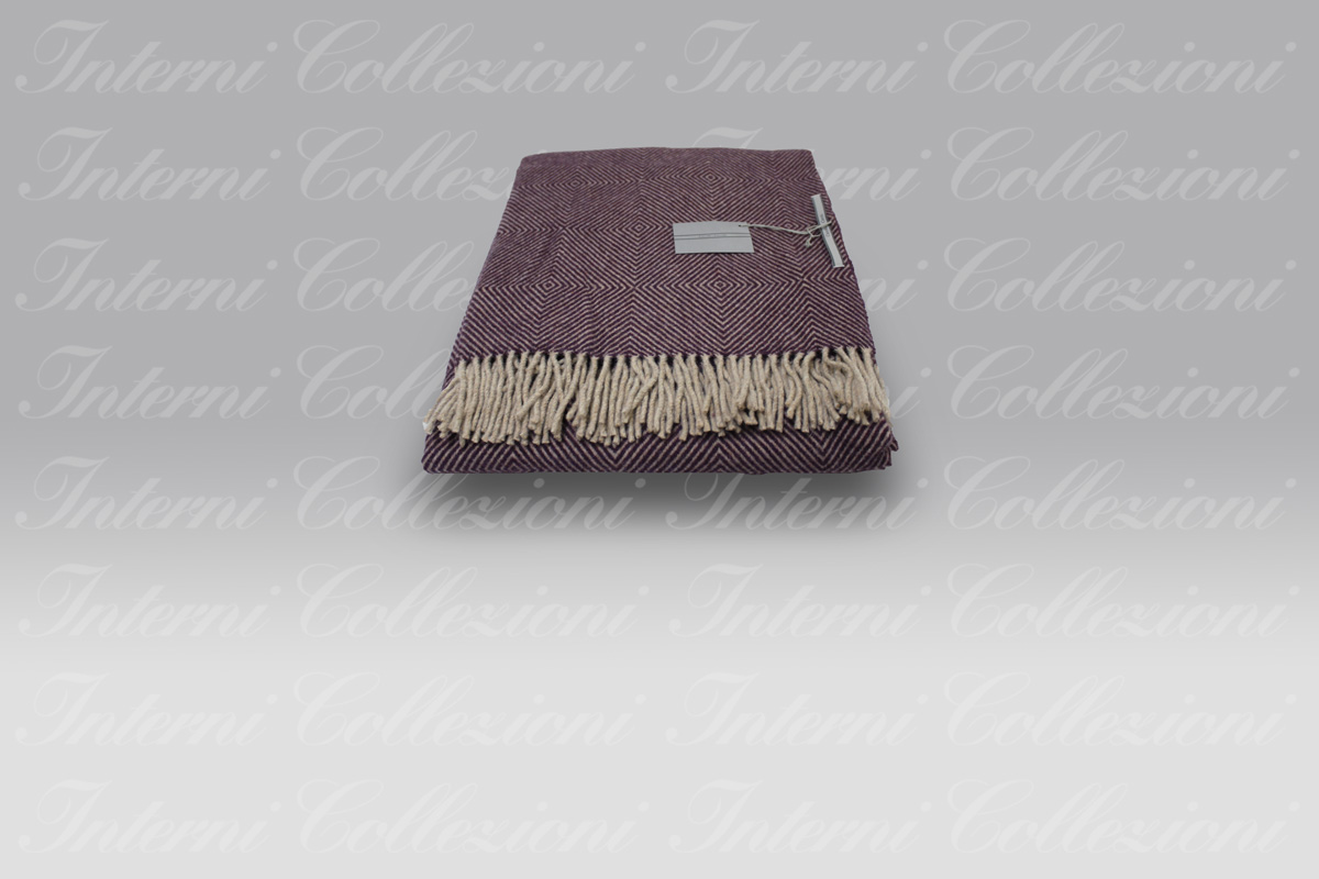 Plaid Sienna melanzana-beige Cecchi&Cecchi Agolab Plaid Sienna melanzana-beige Cecchi&Cecchi Agolab