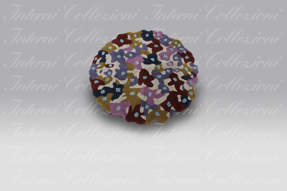 Tappeto Blossom viola multicolor Missoni Tappeto Blossom viola multicolor Missoni