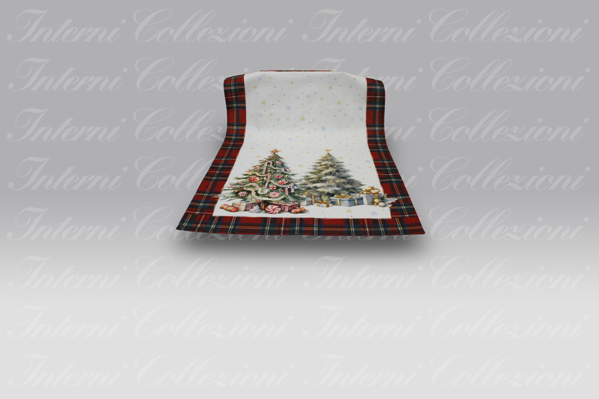 Canovaccio Merry Christmas tartan Tessitura Randi Canovaccio Merry Christmas tartan Tessitura Randi