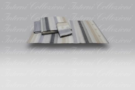 Completo Letto Eric 8450 grigio Martha O'Neil