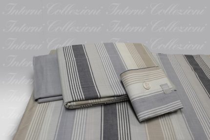 Completo Letto Eric 8450 grigio Martha O'Neil