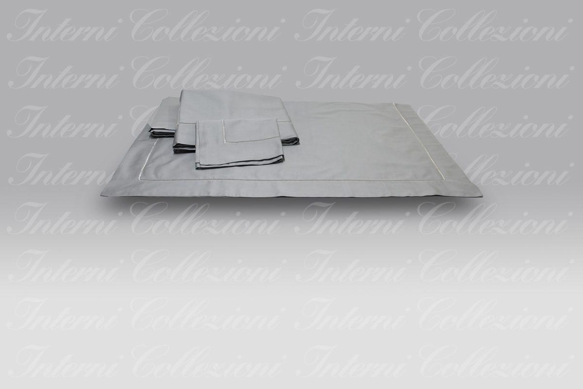 Completo Letto F12 grigio perla scuro - argento Dea Completo Letto F12 grigio perla scuro - argento Dea