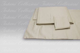 Completo Letto Four Season Raso Unito beige Tag House