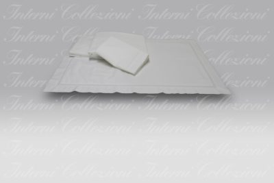Completo Letto ID 07 orlo giorno bianco Dea