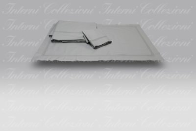 Completo Letto ID 07 orlo giorno grigio Dea