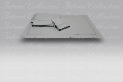 Completo Letto ID 07 orlo giorno grigio Dea