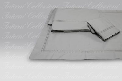 Completo Letto ID 07 orlo giorno grigio Dea