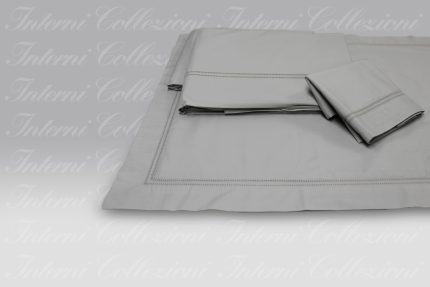 Completo Letto ID 07 orlo giorno grigio Dea