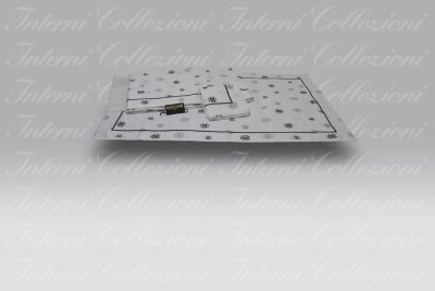 Completo Letto Jewel Monogram black Roberto Cavalli