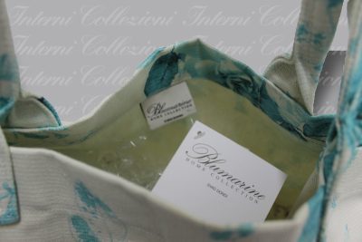 Borsa da Mare Lido smeraldo Blumarine