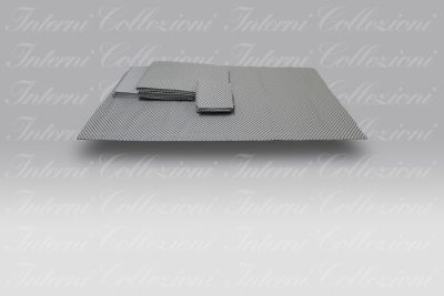Completo Letto Piccadilly Kent grigio Micol