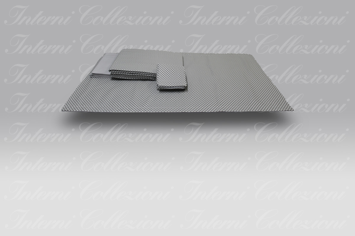 Completo Letto Piccadilly Kent grigio Micol Completo Letto Piccadilly Kent grigio Micol