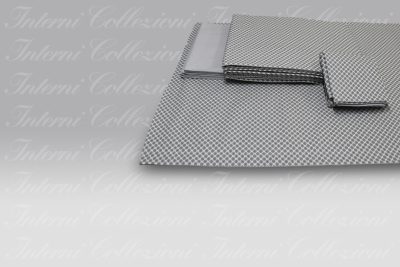 Completo Letto Piccadilly Kent grigio Micol
