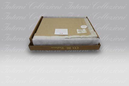 Coperta Valentina beige Co.bi Cashmere