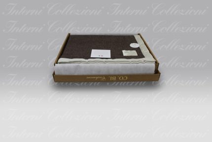 Coperta Valentina brown Co.bi Cashmere