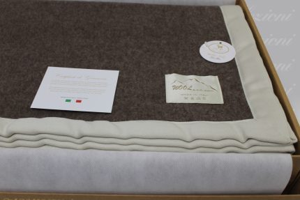 Coperta Valentina brown Co.bi Cashmere