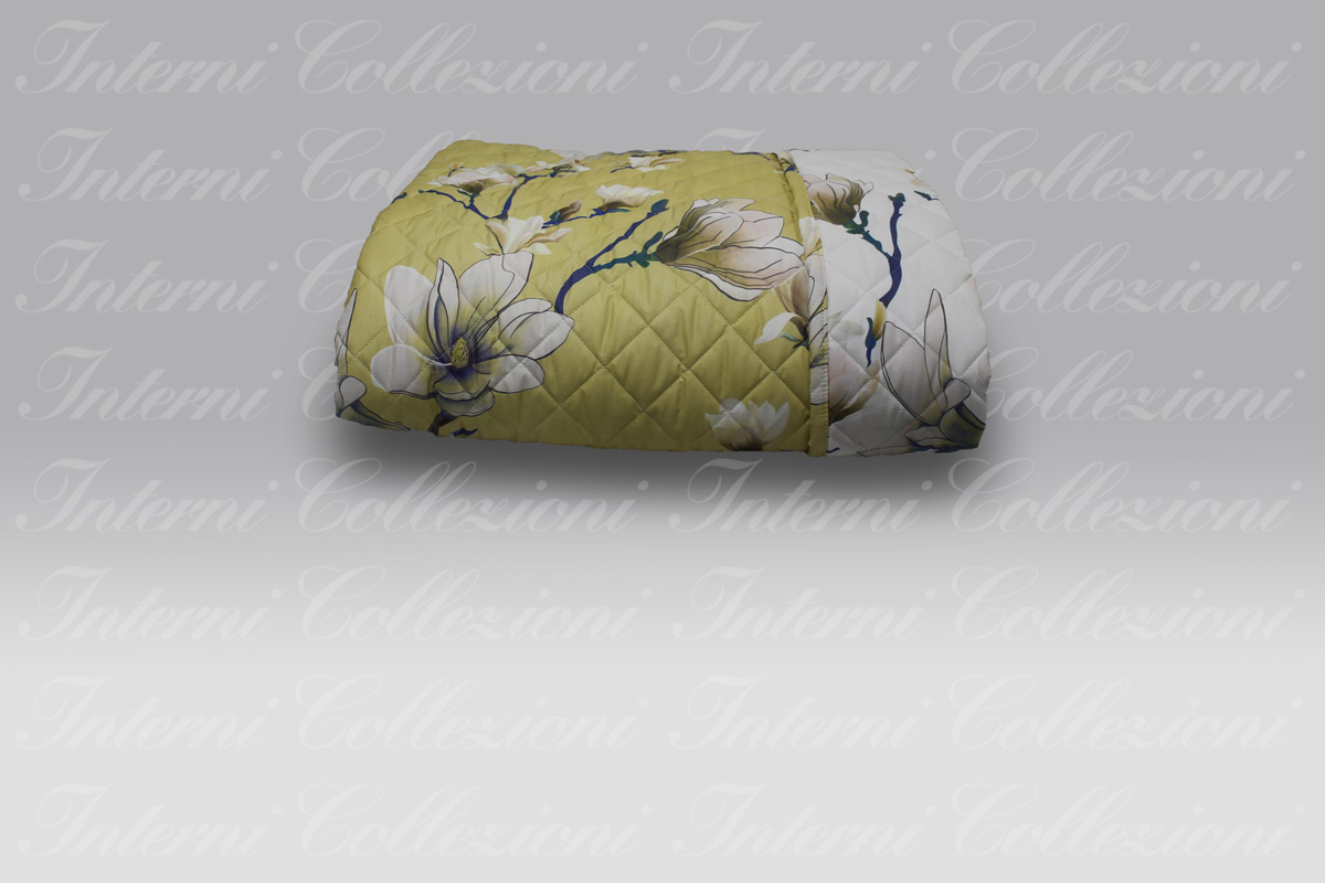 Quilt Kyoto ocra-bianco Tessitura Randi Quilt Kyoto ocra-bianco Tessitura Randi