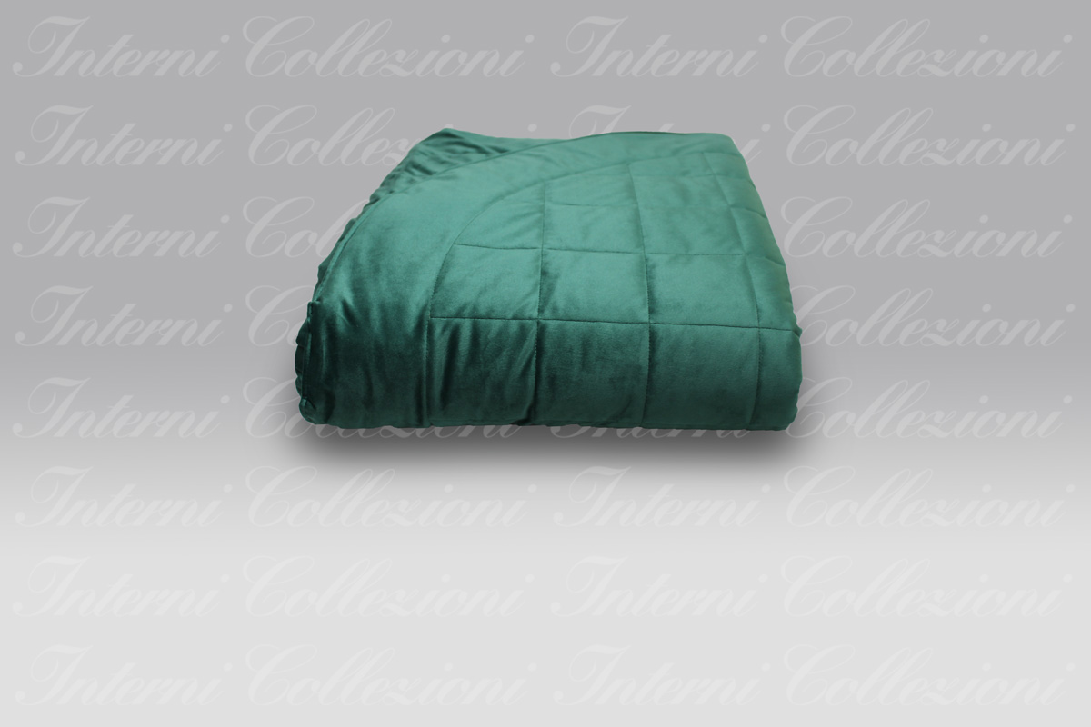 Quilt Velour smeraldo Dea Quilt Velour smeraldo Dea