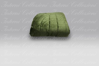 Quilt Velour verde Dea