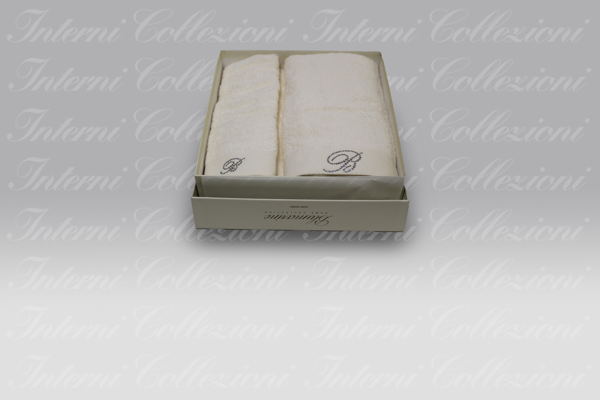 Set Spugna Benessere avorio-perla Blumarine Set Spugna Benessere avorio-perla Blumarine