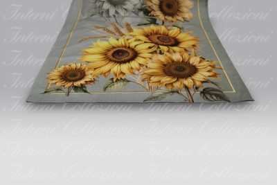 Strofinaccio Artissima Girasoli 3980 grigio Tag House