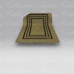 Strofinaccio Iconic Frame marrone Borbonese