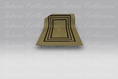 Strofinaccio Iconic Frame marrone Borbonese