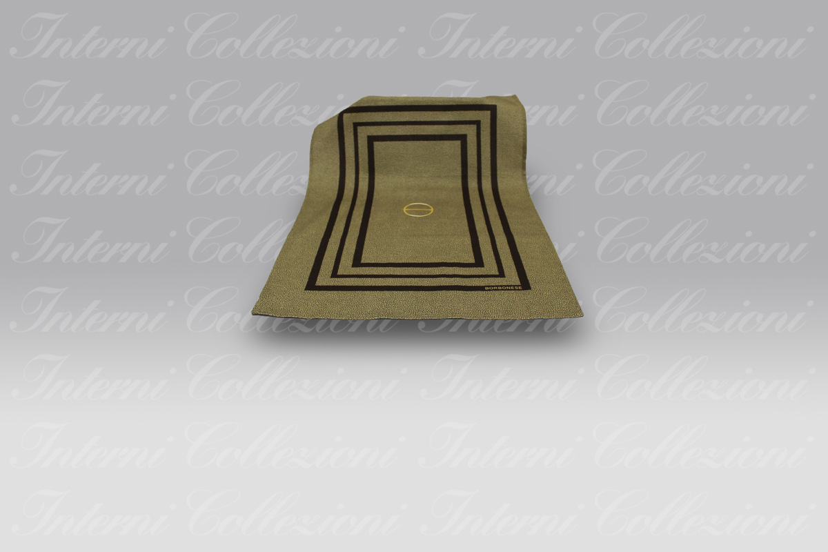 Strofinaccio Iconic Frame marrone Borbonese (1) Strofinaccio Iconic Frame marrone Borbonese