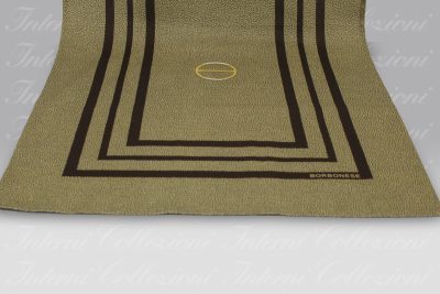 Strofinaccio Iconic Frame marrone Borbonese