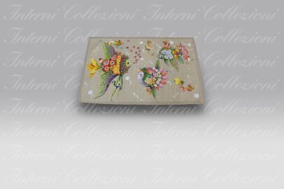 Tappeto TIPTAPP Pesciflora Tessitura Toscana Telerie