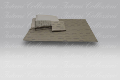 Completo Letto Elegance jacquard beige Dea