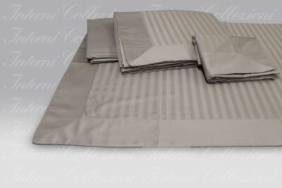 Completo Letto Garda beige rosato Dea