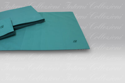 Completo Letto Stile Blu smeraldo Blumarine