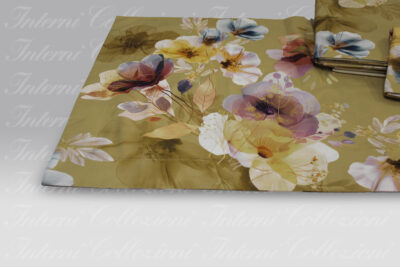 Completo Letto Yumi ocra Tessitura Randi